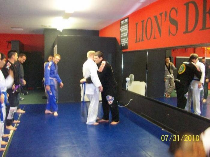 Blue belt · July 31, 2010 · Promoted by Rigan Machado