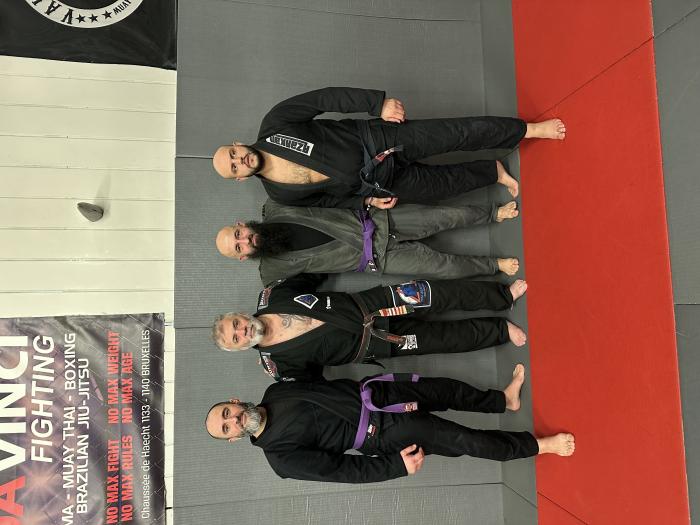 Purple belt · February 2, 2024 · Promoted by Hafid Guertit