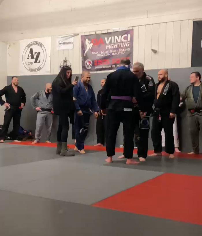 Purple belt · February 2, 2024 · Promoted by Hafid Guertit