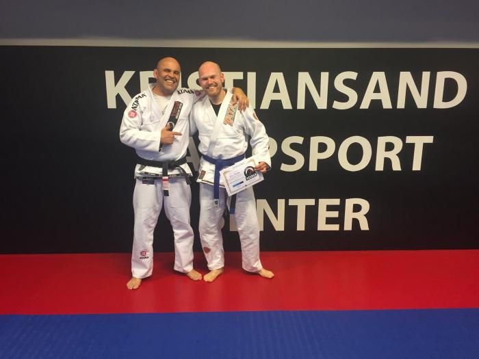 Blue belt days