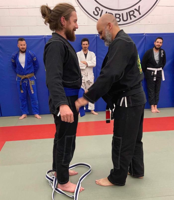 Blue belt · May 19, 2022 · Promoted by Steve Joncas