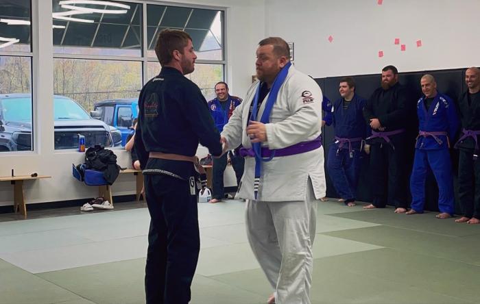 Purple belt · October 29, 2023 · Promoted by Garry Hashman