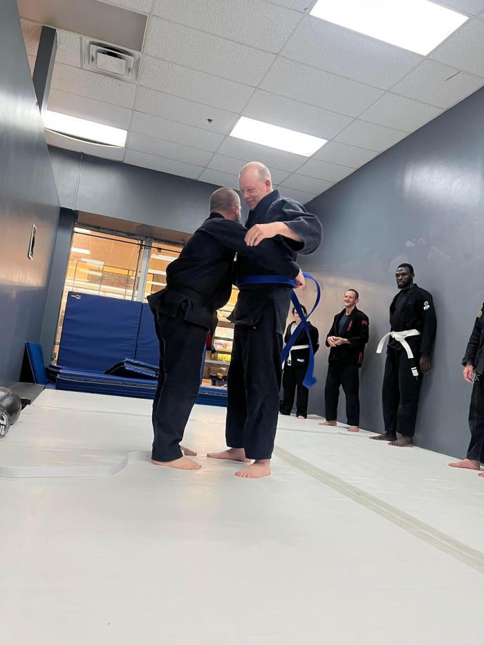 Blue belt · November 8, 2023 · Promoted by Jesse Walker