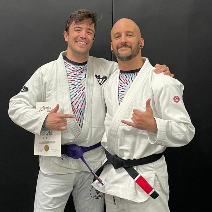Purple belt · January 27, 2024 · Promoted by Valdir Oliveira Linhares