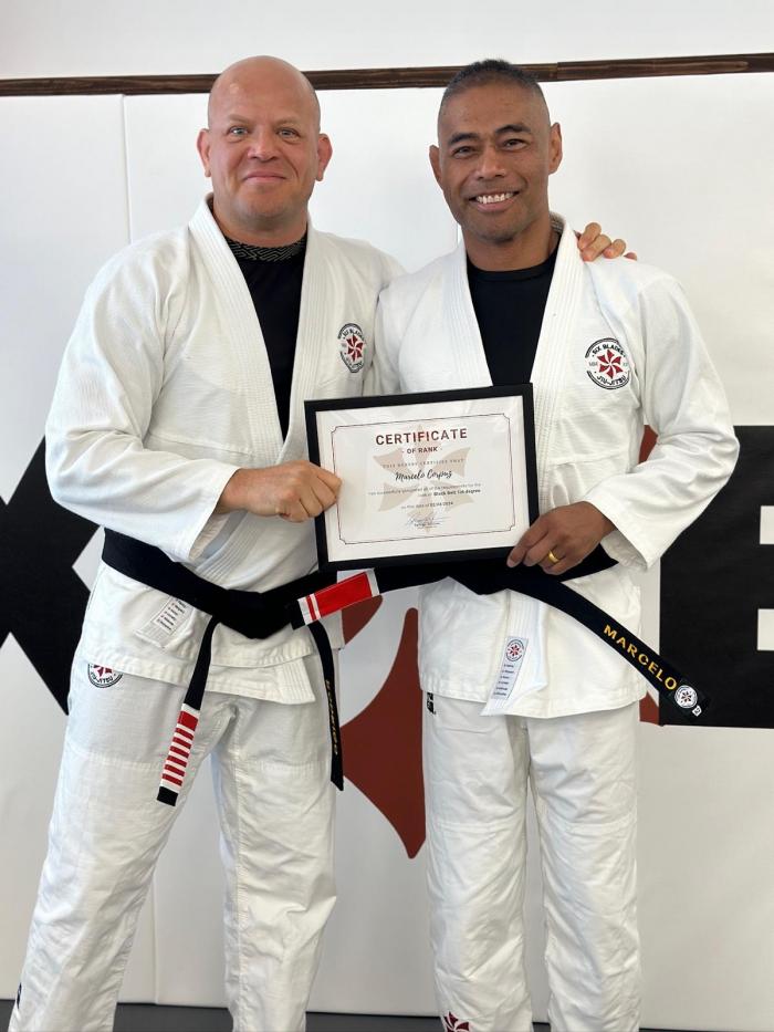 Professor Rodrigo and I after receiving my first degree