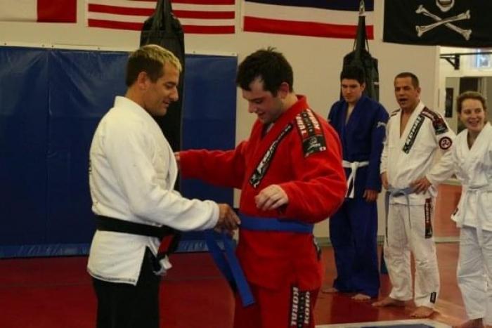 Blue belt · January 24, 2009 · Promoted by Mike Sweeney