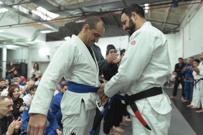 Blue belt promotion