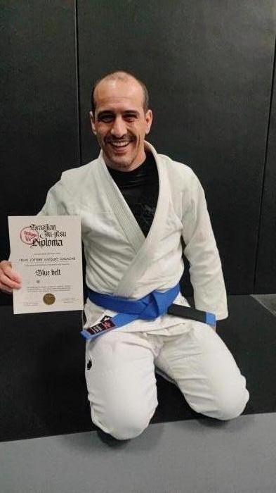 Blue belt diploma