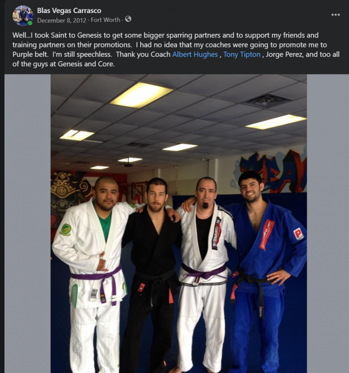 Purple Belt Promotion (Dec. 2012)
