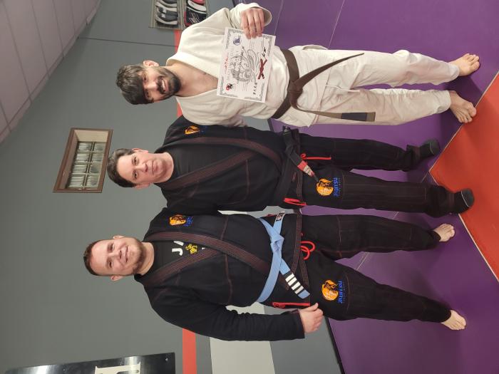 Blue belt · September 7, 2022 · Promoted by Justin Morris