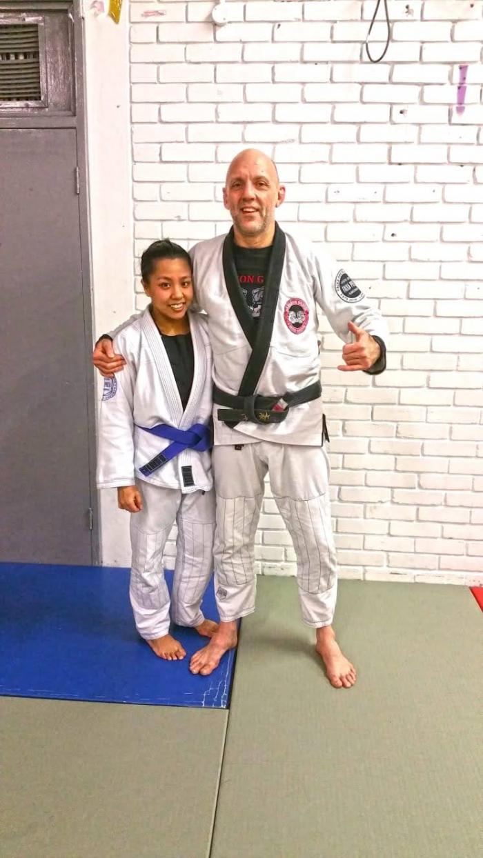 Blue belt · January 17, 2019 · Promoted by MARTIN FOOT