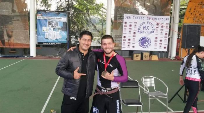 Brown belt · April 15, 2015 · Promoted by Mario Delgado Davila