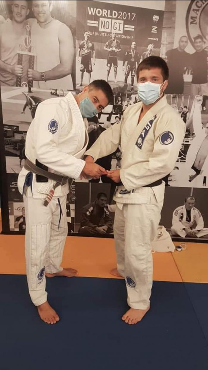 Black belt 1st degree · May 29, 2020 · Promoted by Mario Delgado Davila