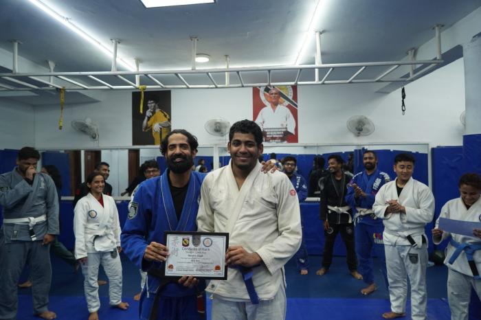 Blue belt · September 17, 2023 · Promoted by Arun Sharma