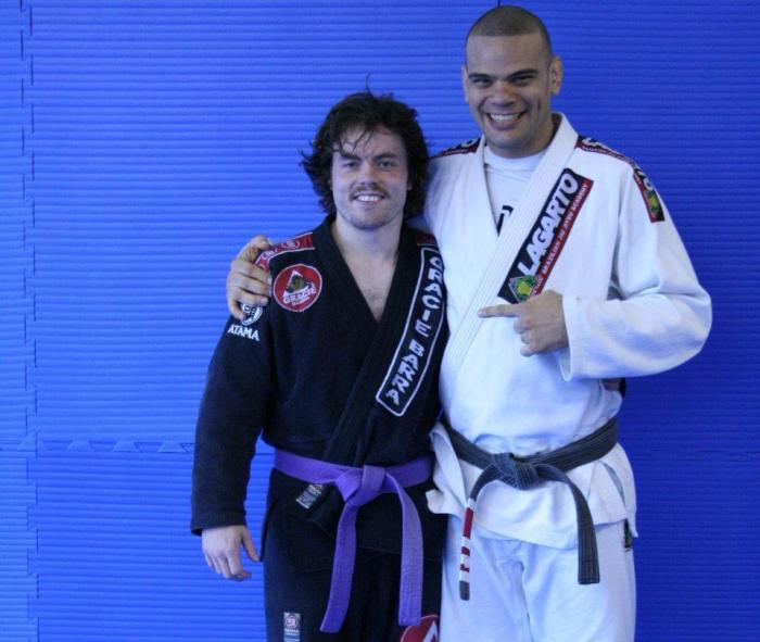 Purple belt · November 12, 2011 · Promoted by Lucio Rodrigues Lagarto Academy