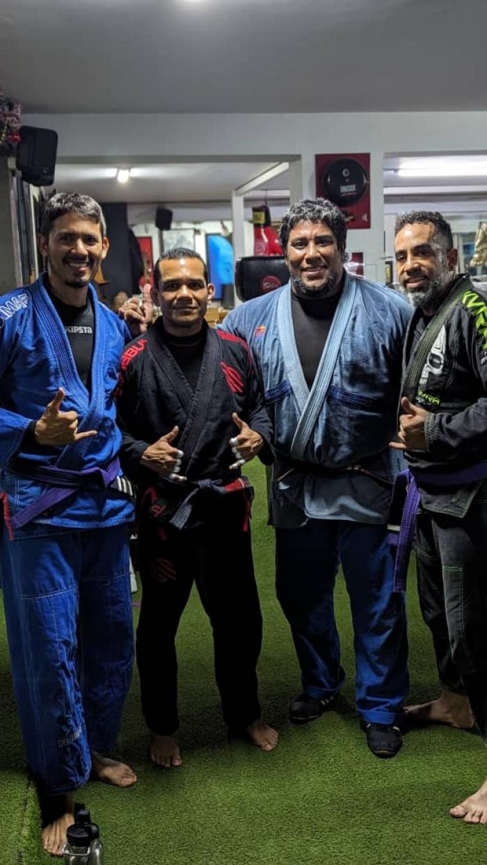 Brown belt · October 14, 2018 · Promoted by Mestre Mario Gonzalez, Agenis Medina