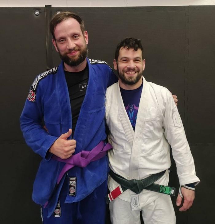 Purple belt · May 2, 2022 · Promoted by Jon Hand