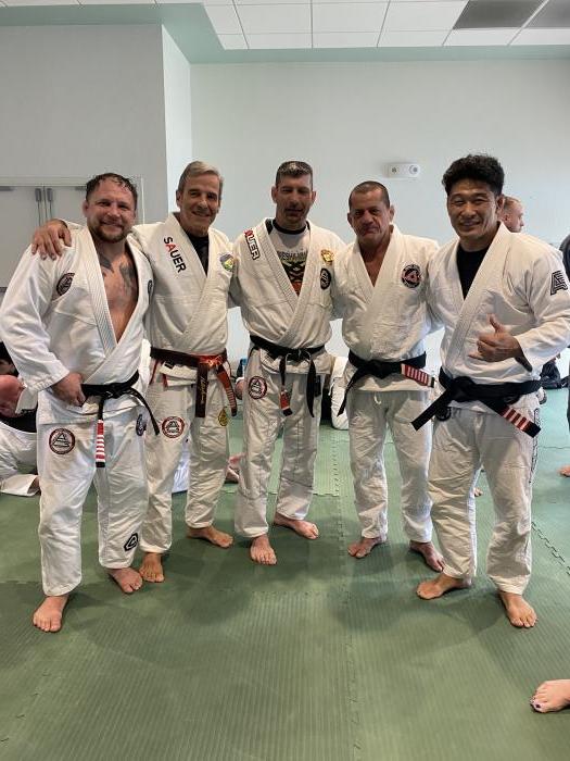 Sharing the mat with Legends. So grateful