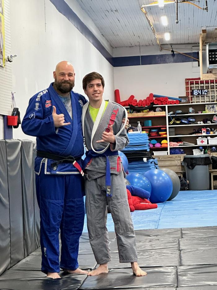Blue belt · February 12, 2024 · Promoted by Flint Perkins