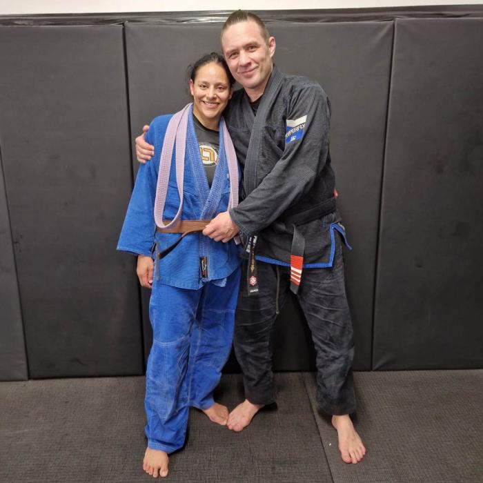 Brown belt · June 3, 2023 · Promoted by Anders Xu
