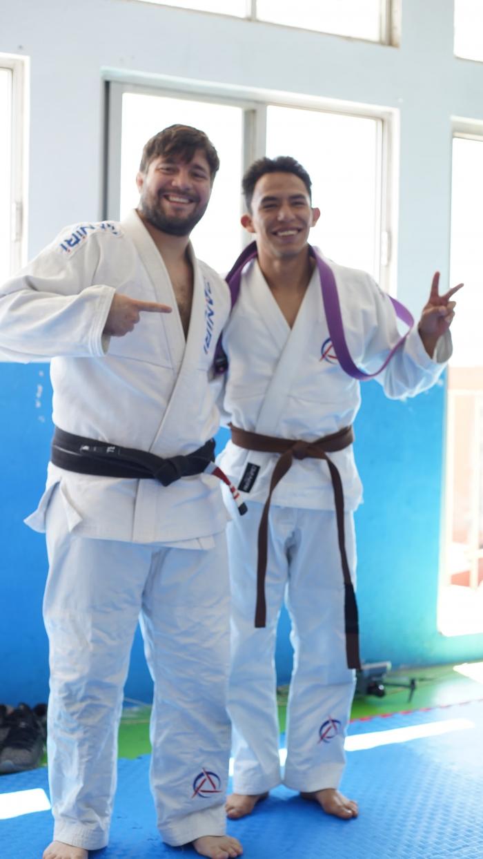 Brown belt · September 23, 2023 · Promoted by Daniel Nino de Rivera Garcia