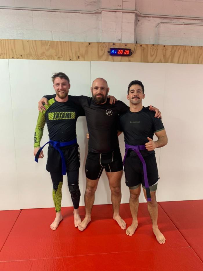 Purple belt · December 8, 2023 · Promoted by Chris Jones
