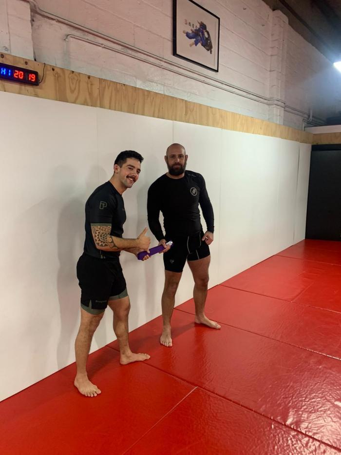Purple belt · December 8, 2023 · Promoted by Chris Jones