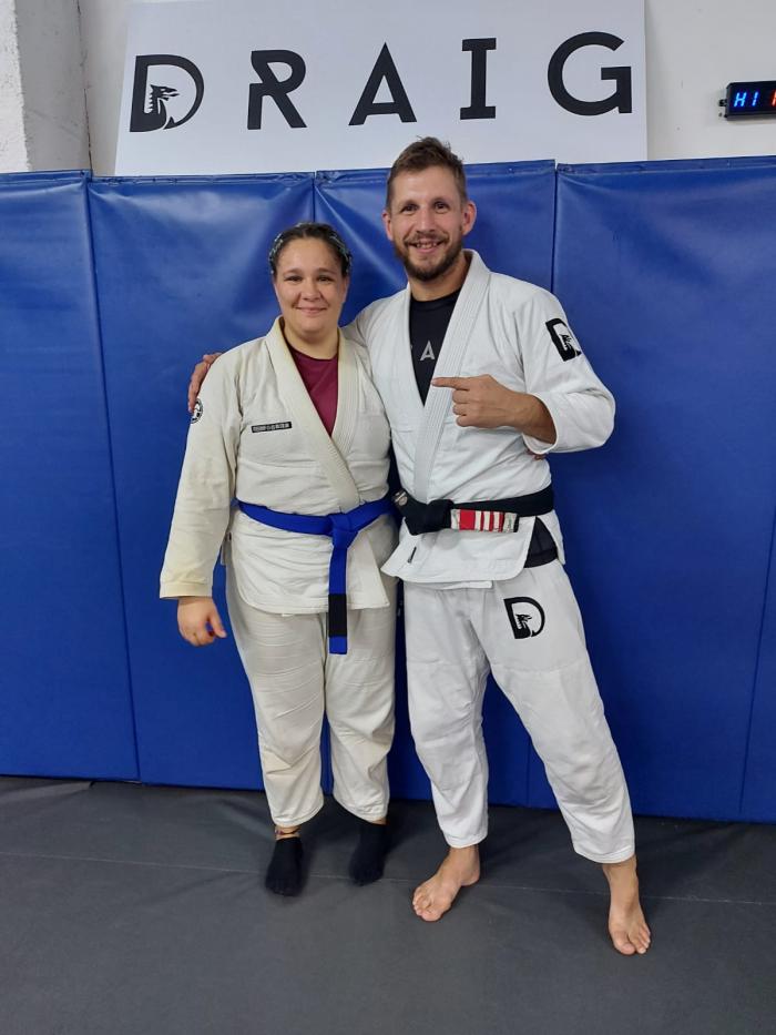 Blue belt · September 3, 2022 · Promoted by Chris Rees