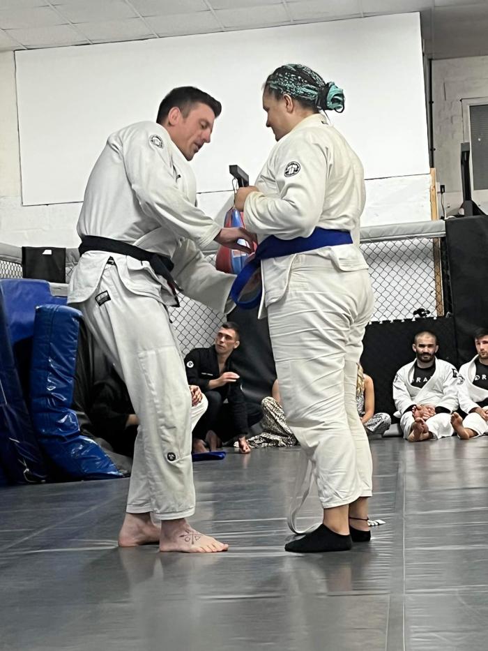 Blue belt · September 3, 2022 · Promoted by Chris Rees