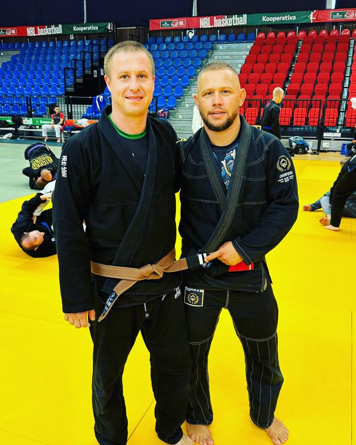 Brown belt · November 30, 2019 · Promoted by Sandro Pacoca Santos