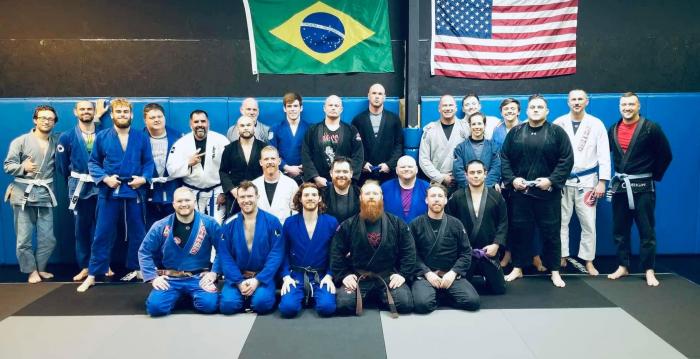 Jonathan Thomas seminar 2/16/24 at Carlson Gracie Corbin 606 BJJ