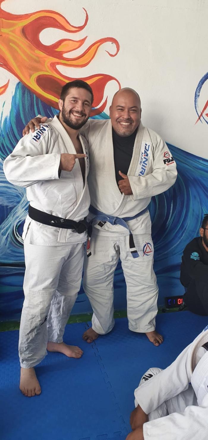 Blue belt · February 16, 2022 · Promoted by Daniel Nino de Rivera Garcia
