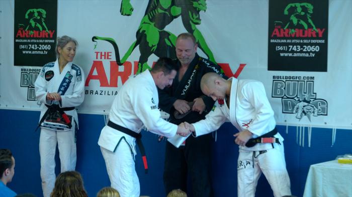 I received my Black Belt from Marcelo Cohen in 2017