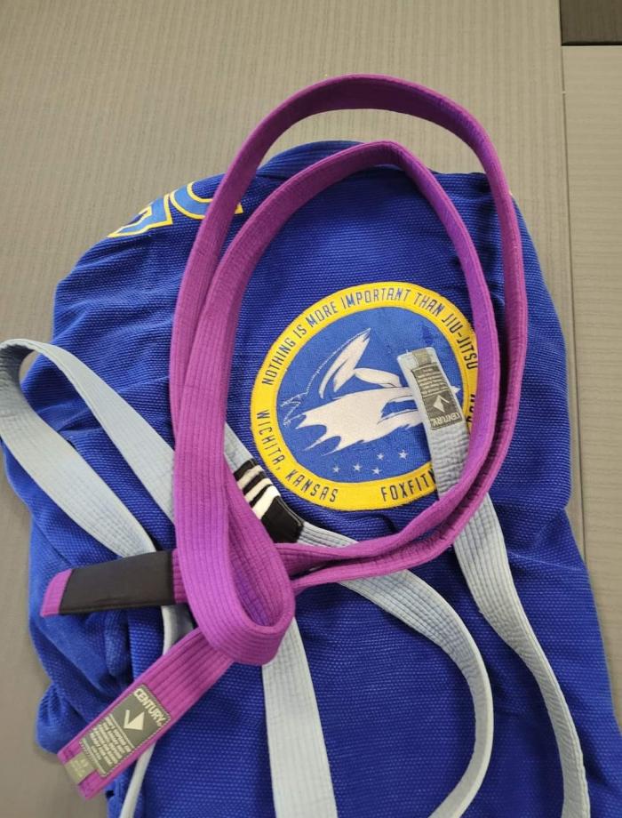 Purple belt · November 12, 2022 · Promoted by Jake fox