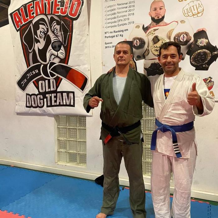 Blue belt · September 17, 2018 · Promoted by Bruno do Ó