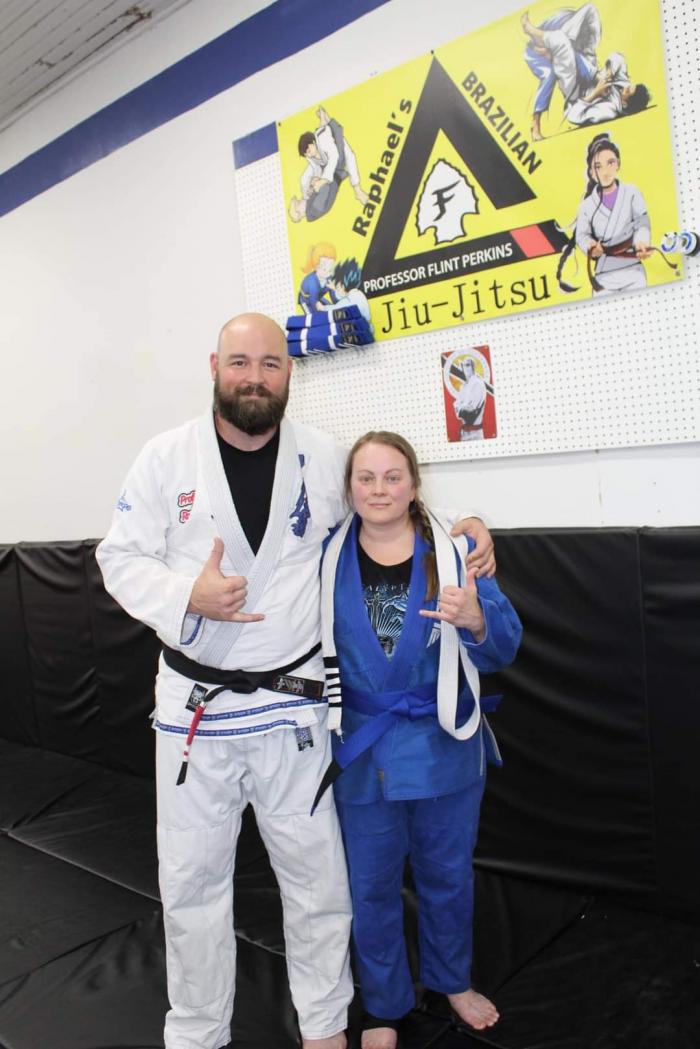 Blue belt · August 28, 2023 · Promoted by Flint Perkins