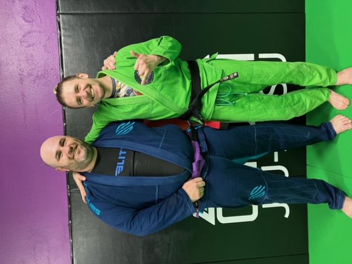 Purple belt · January 25, 2024 · Promoted by Damien Cordova