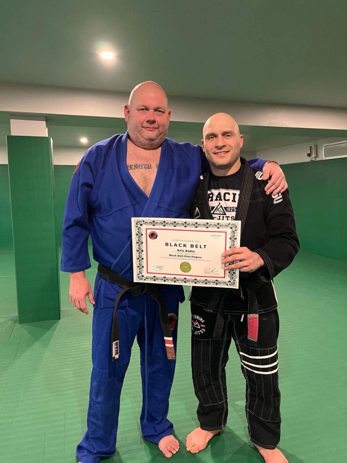 Black belt 1st degree · April 11, 2023 · Promoted by Pat Cooligan