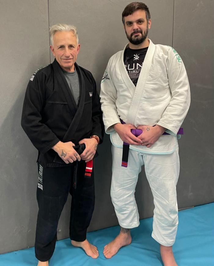 Purple belt · November 24, 2023 · Promoted by Jack Benfield