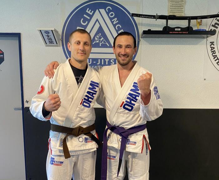 Purple belt · June 3, 2023 · Promoted by Grigori Winizki