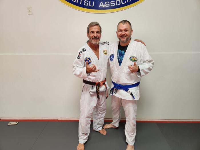 Professor Sauer at Professor Smith’s Gracie Jiu Jitsu of Kentucky January 2023