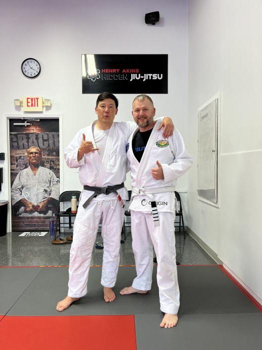 Professor Henry Akins at Gracie Jiu Jitsu of Kentucky