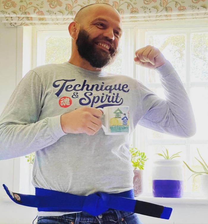 Blue belt · April 22, 2021 · Promoted by Brenden Flanagan