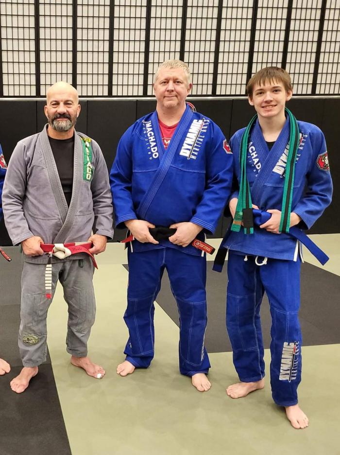 Blue belt · February 26, 2022 · Promoted by Larry Keith
