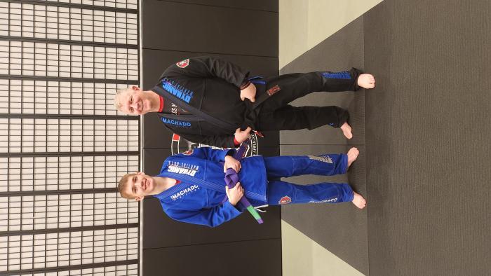 Purple belt · March 16, 2023 · Promoted by Larry Keith