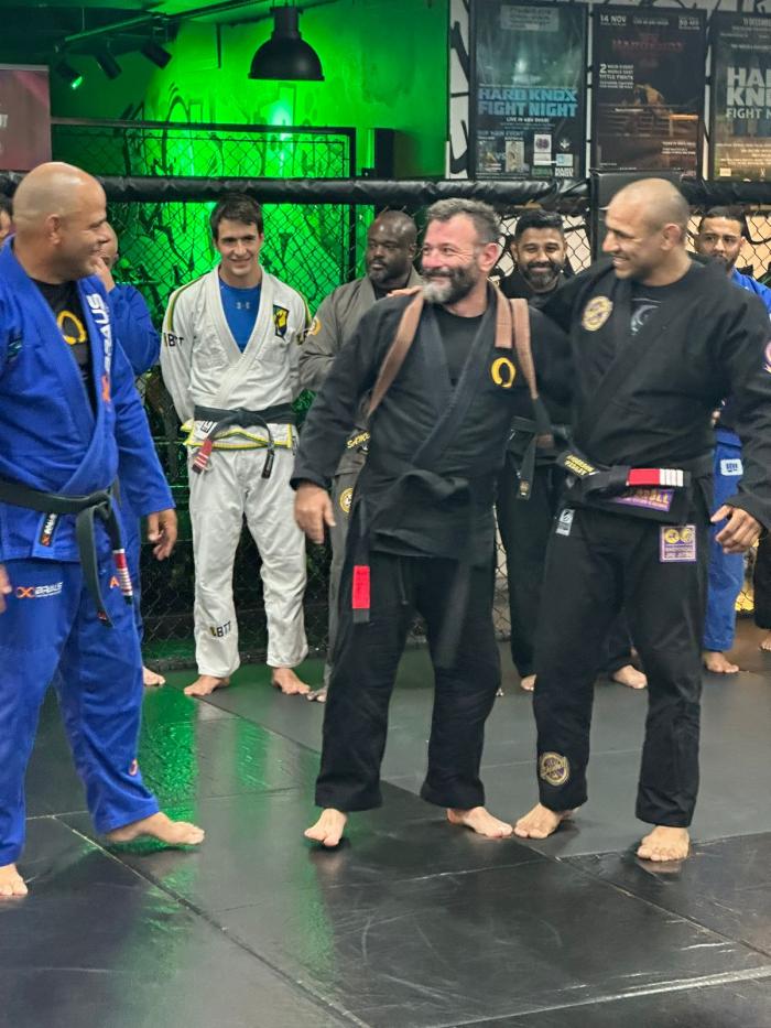 Graduation Black belt, my Two special masters