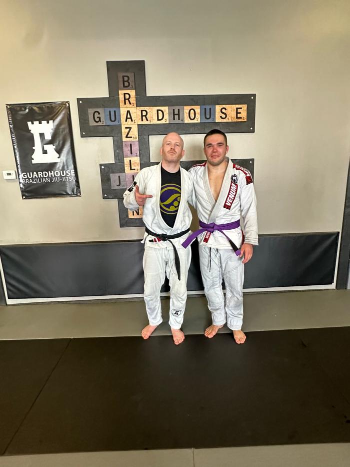 Purple belt · February 24, 2024 · Promoted by Mike Diggins