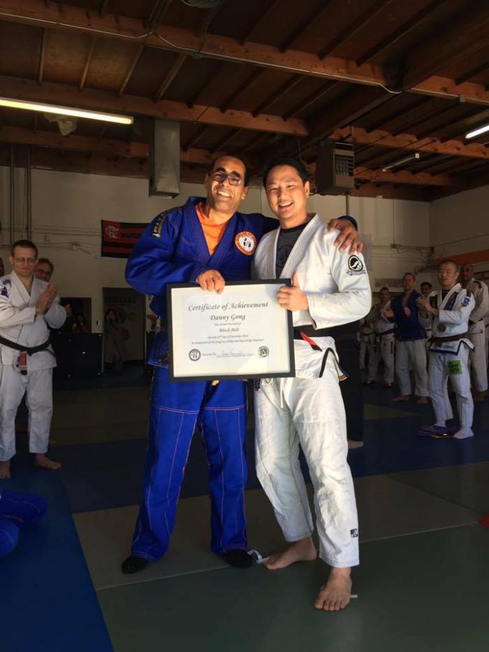 Black belt promotion from Marco