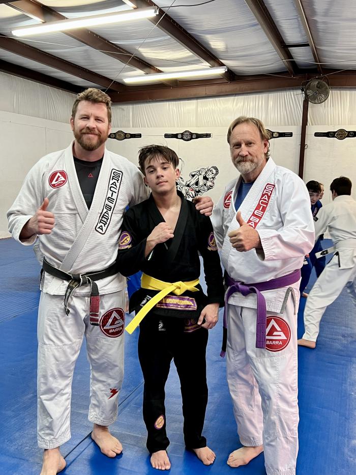 Yellow belt · November 1, 2023 · Promoted by Professor Joshua Bowlin