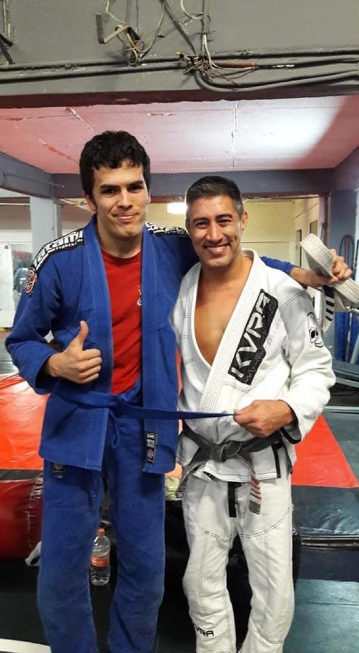 Blue belt · April 7, 2019 · Promoted by Mario Delgado